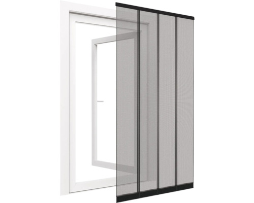 Sieť proti hmyzu pred okenným rámom