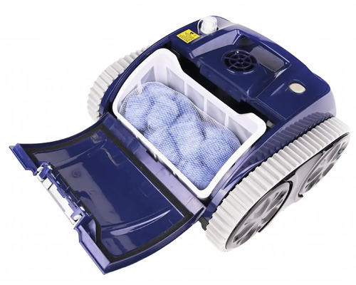 Čistiaci robot na bazény s otvoreným filtračným košom