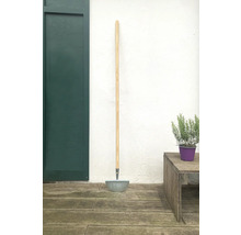 Lopatka so zmetákom s drevenou rukoväťou na vonkajšie použitie