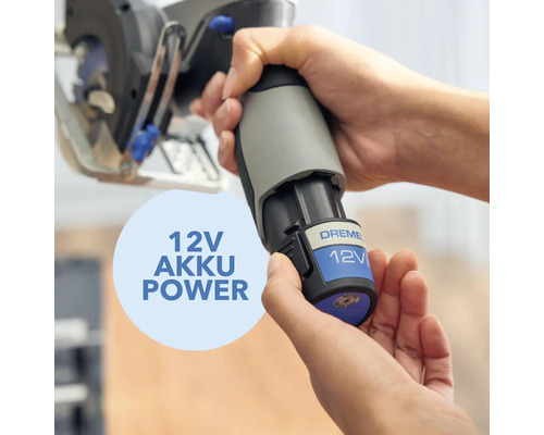 Batéria Dremel 12V používaná s elektrickým náradím
