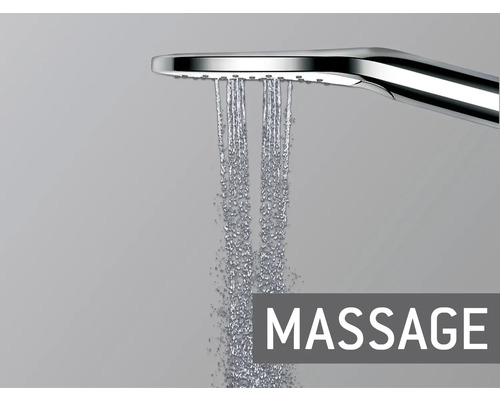 Sprchová hlavica s masážnou funkciou
