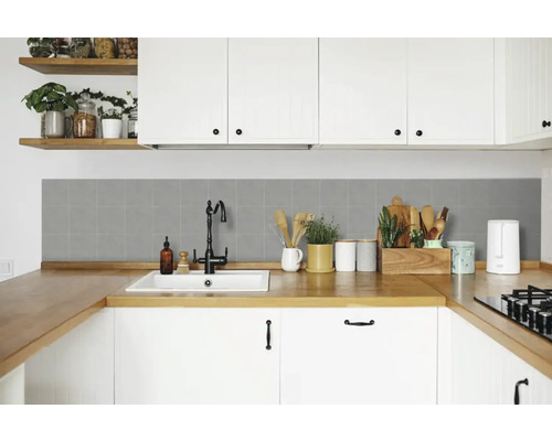 Samolepiaci PVC panel Wall Tiles 15,25 x 15,25 cm svetlosivý 6 ks Samolepiaci PVC panel Wall Tiles 15,25 x 15,25 cm svetlosivý 6 ks