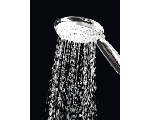 Ručná sprcha s tečúcou vodou