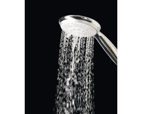 Ručná sprcha s tečúcou vodou