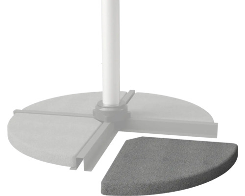 Betónové dosky pre základňu slnečníka