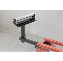 Podperný kozlík s valčekovou podperou pre obrobky