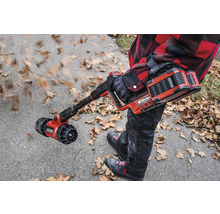 Nadstavec pre akumulátorovú čistiacu kefu pri použití proti lístiu