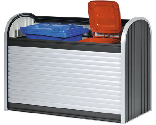 Box na smetné nádoby s dvoma smetnými nádobami