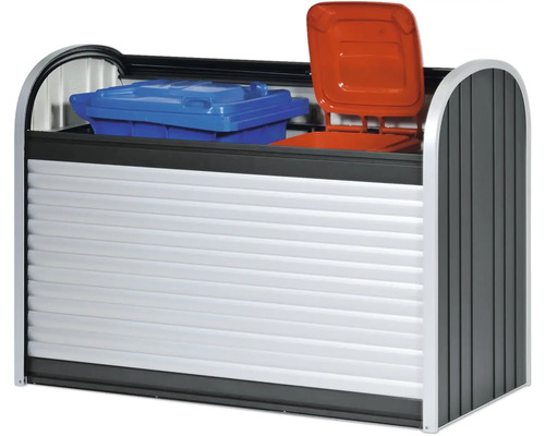 Box na smetné nádoby s dvoma smetnými nádobami