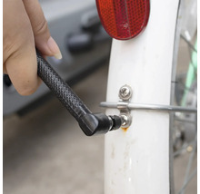 Hustilka na ventil pneumatiky bicykla.