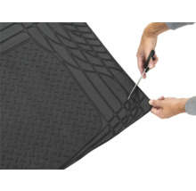 Gumová rohož na mieru s nožnicami