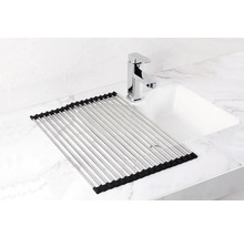 Drez s odkvapkávacou mriežkou z nehrdzavejúcej ocele a armatúrou