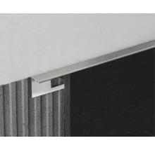 Kovová dlaždicová lišta na stene