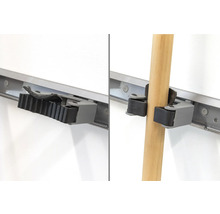 Nástenný držiak s držiakom náradia na uloženie náradia