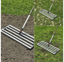 Zarovnávač trávnika Gardena na vyrovnávanie trávnikov a rozprestieranie zeminy