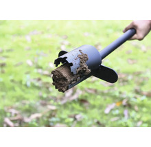 Zemný vrták so zeminou