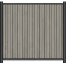 Plot s vertikálnymi lamelami a rámom