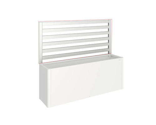 Kvetináč s kovovou mriežkou