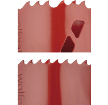 Detailný pohľad na dierovú pílu