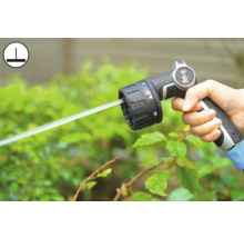 Ručná sprcha so sprchovým lúčom a logom for-q