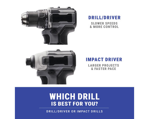 Obrázok vŕtačky a rázového uťahovača na porovnanie