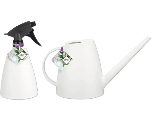 Plastový rozprašovač na rastliny a kanva