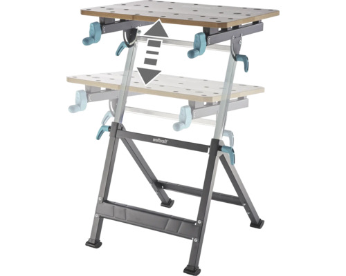 Pracovný stôl Wolfcraft Master Cut 2500 s nastaviteľnou výškou