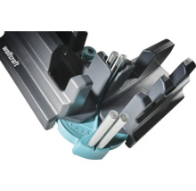 Wolfcraft pokosnica a uhlomer z plastu s kovovými kolíkmi na presné nastavenie a rezanie pokosových uhlov.