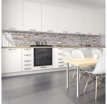 Samolepiaca PVC tapeta do kuchyne mySPOTTI Splash Pietra kamenný múr 4500 x 600 mm SP-F3-1828