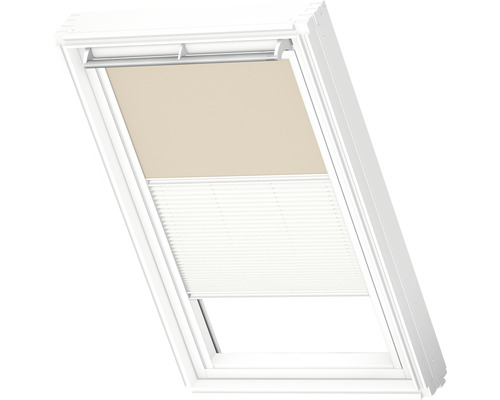 Strešné okno so zatemňovacou roletou a plisovanou žalúziou