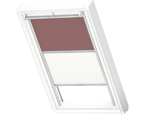 Strešné okno s roletou a plisovanou žalúziou