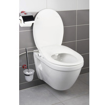 Závesné WC s bidetovou funkciou v kúpeľni