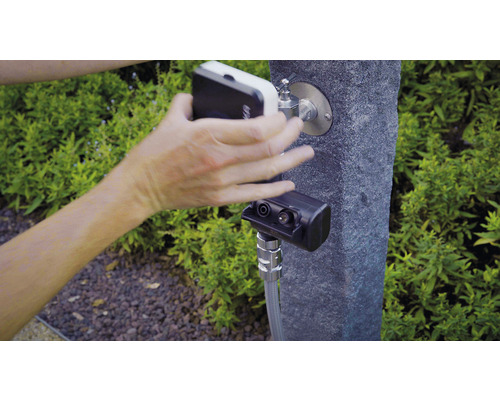 Inštalácia ovládania zavlažovania na záhradný kohútik