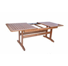 Záhradný stôl Rojaplast Luisa 160-210x90 cm drevený rozkladací-thumb-1