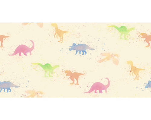 Ilustrácia s rôznymi druhmi dinosaurov