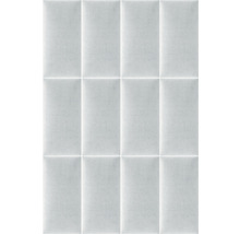 Štvorcové nástenné panely z látky, usporiadanie 4x2