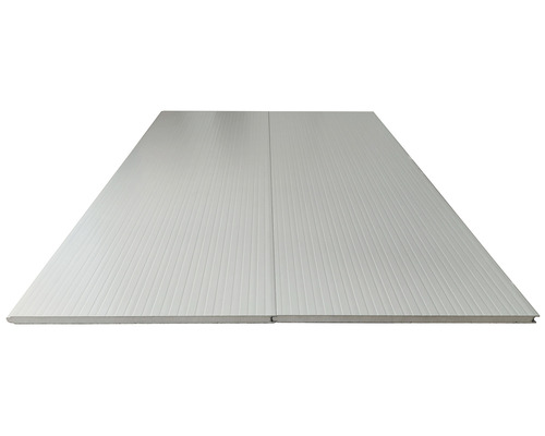 Dva sendvičové panely so spojom pero a drážka