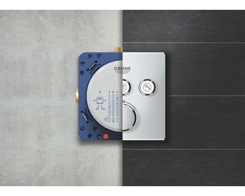 Termostatická podomietková batéria Grohe na ovládanie sprchy a vane