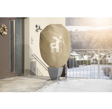 Ochranný vak na rastliny s motívom jeleňa na ochranu rastlín v zime