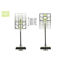 Nastaviteľný basketbalový kôš so sieťou a stojanom