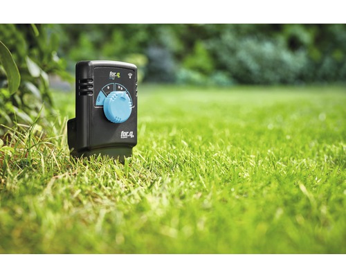 Zavlažovací počítač for.q v záhrade