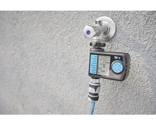 Zavlažovacie hodiny s časovačom na vodovodnom kohútiku