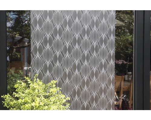 Oknenná fólia s abstraktným vzorom na dekoráciu a ochranu súkromia