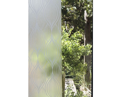 Dekoračná fólia so vzorom na skle