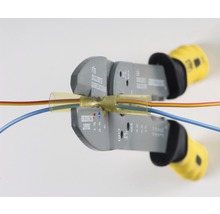 Krimpovacie kliešte na koncovky káblov krimpovacie koncovky káblov s káblami