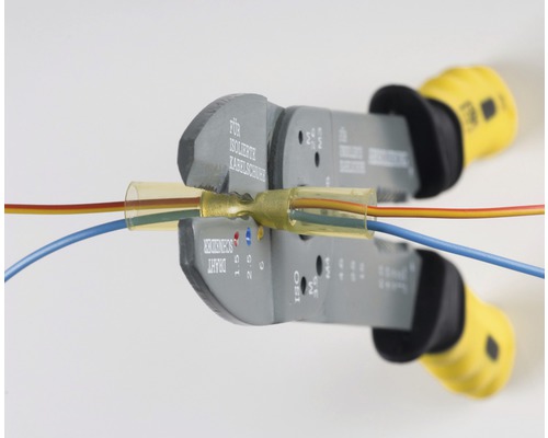 Krimpovacie kliešte spájajú káble s káblovými okami.