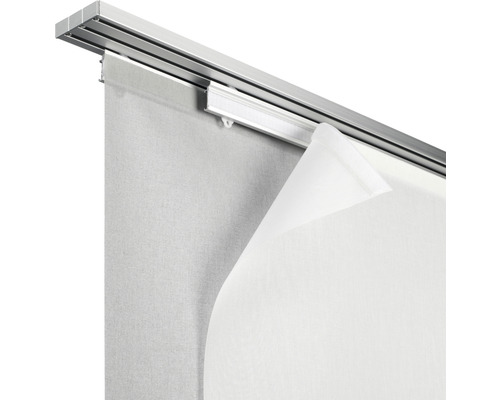 Záclonová lišta so záclonovou látkou