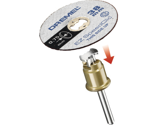 Dremel EZ SpeedClic rezný kotúč s upínacím tŕňom