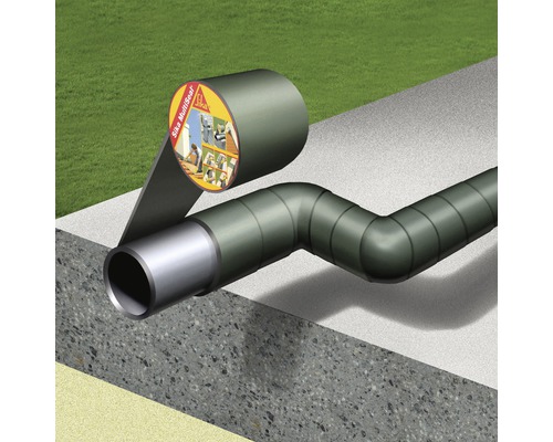 Tesniaca páska Sika MultiSeal pri obtoku potrubia