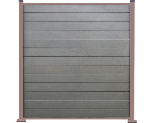 Prvok zásteny zo syntetického materiálu s rámom